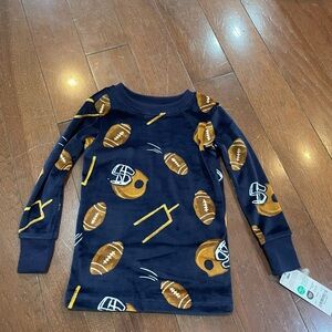 Football Print Pajama Set